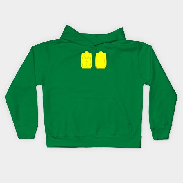 Masters Green Jacket Shirt Kids Hoodie by GertieGertieGertie